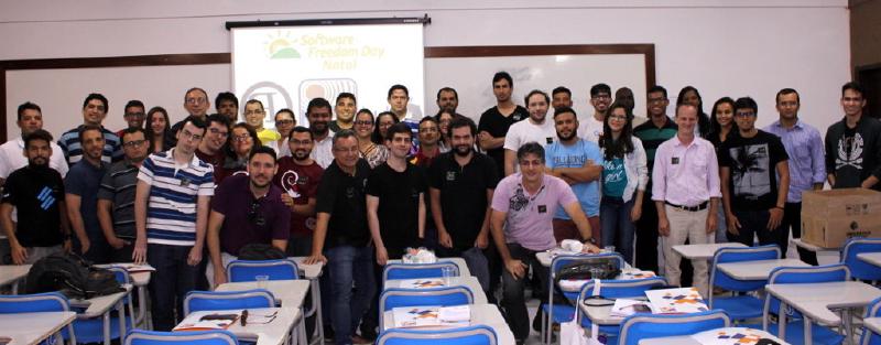 Featured image of post Software Freedom Day celebrou a liberdade de software em Natal no UNI-RN